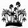 Palm Tree Silhouette Designs