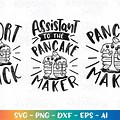 Pancake Maker SVG