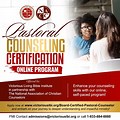 Pastoral Counseling Certification Programs