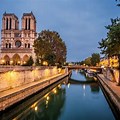 Paris Notre Dame On the Seine