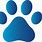 Paw Print Logo Design