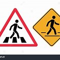 Pedestrian Crossing Ahead Sign Costume