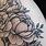 Peony Birth Flower Tattoo