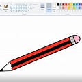 Pencil Tool in MS Paint