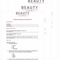 Permanent Makeup Consultation Form