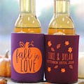 Personalized Fall Wedding Favors