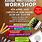 Photoshop Workshop Poster Design