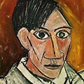 Picasso Abstract Self Portrait