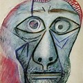 Picasso Self Portrait Facing Death