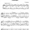 Piano Music Sheet Sample