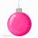 Pink Christmas Ornament Clip Art