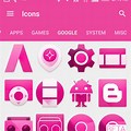 Pink App Icons for Windows