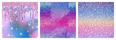 Pink Blue Glitter Drip Background