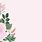 Pink Flower PowerPoint Background