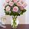 Pink Roses Vase