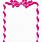 Pink Ribbon Border Clip Art