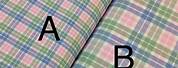 Plaid Fabric Blue Green Pink