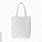 Plain White Bag with Background