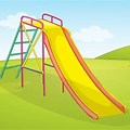 Playground Background. Cartoon