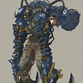 Post-Apocalyptic Robot Concept Art