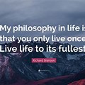 Poster About Philosophy in Life