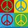 Pop Art Peace Sign