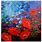 Poppy Abstract Flower Painting