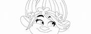 Poppy Trolls Coloring Pages