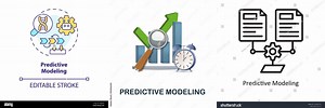 Predictive Model Icon for PPT