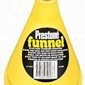 Prestone Antifreeze Yellow Funnel