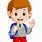 Preschool Boy Cartoon