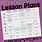 Preschool Home Lesson Plans