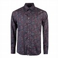 Pretty Green Burgundy Red Hamilton Paisley