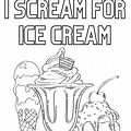 Printable Adult Coloring Pages Ice Cream