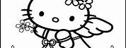 Printable Coloring Pages for Kids Hello Kitty