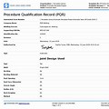 Process Qualification Procedure Template