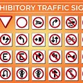 Prohibitive Regulatory Signs