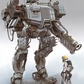 Quad Mech Concept Art