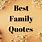 Quotes for Happy Family