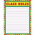 Rules List Blank Clip Art