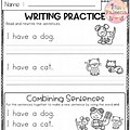 Rules of Writing Sentence Worksheet