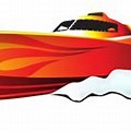 Race Boat Clip Art Transparent Background