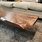 Raw Wood Coffee Table