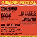 Reading Festival Poster Background