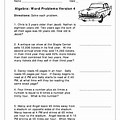 Real-World Math Problems Worksheets PDF