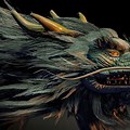 Realistic Chinese Dragon 3D