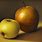 Realistic Golden Apple