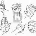 Realistic Hand Gesture Drawing