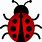 Red Bug Clip Art