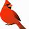 Red Cardinal Bird Clip Art